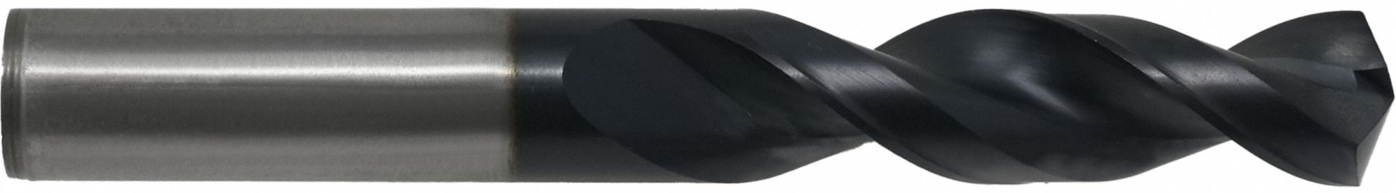 Screw Machine Drill Bit: #1, 135° Split Point, TiAlN-Coated Cobalt