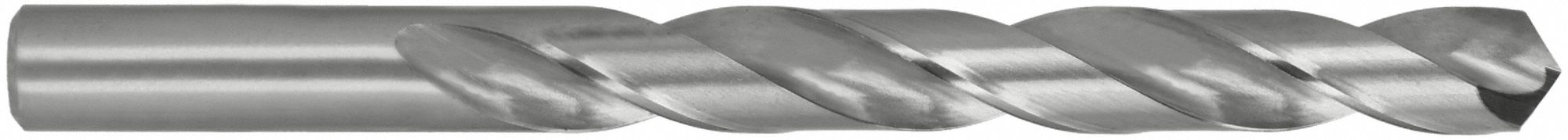 Jobber Length Drill Bit: #1, 118° Split Point, HSS, NAS 907 Type A
