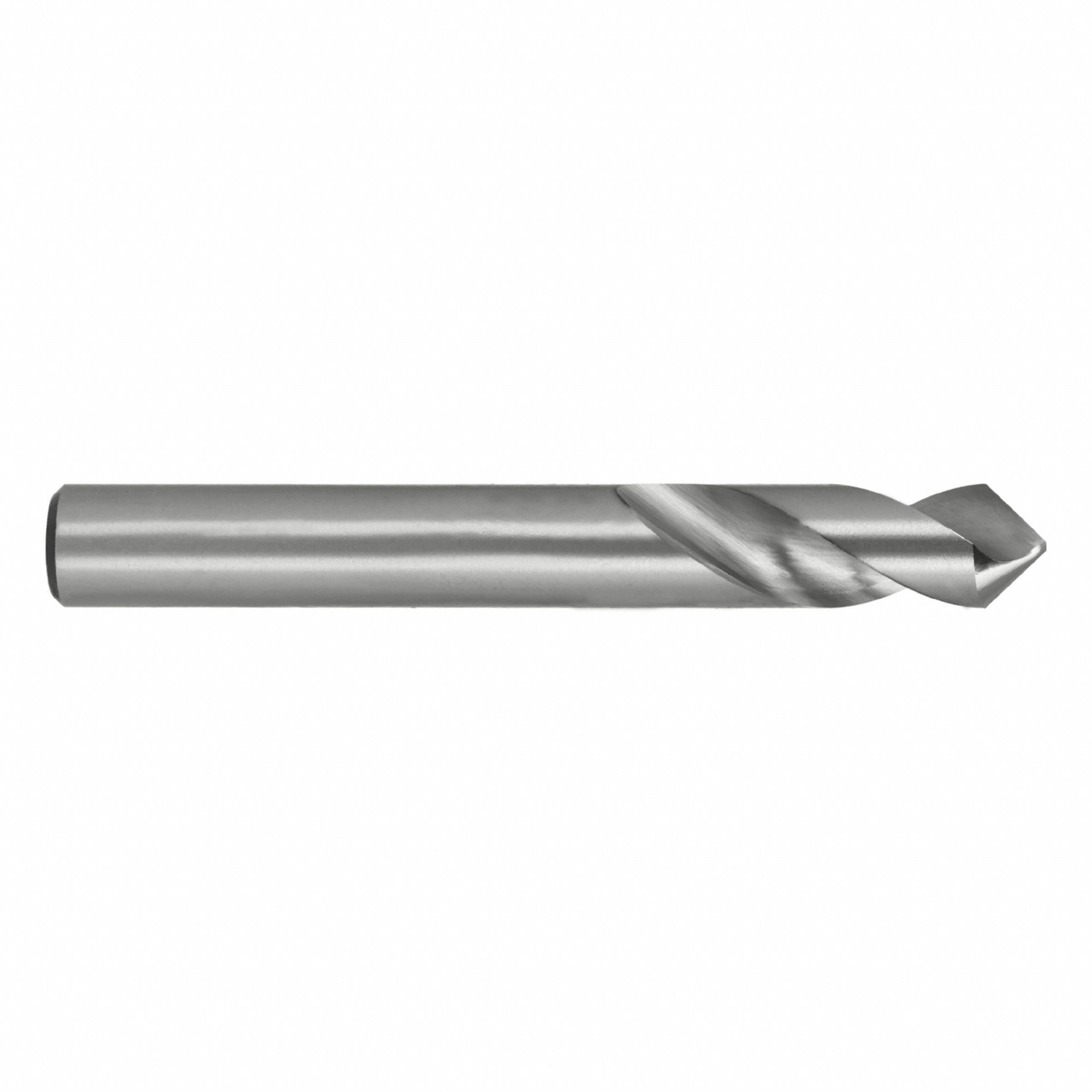 Spotting Drill Bit: 3/8 in, 90°, High Speed Steel, 3 1/8 in Overall Lg