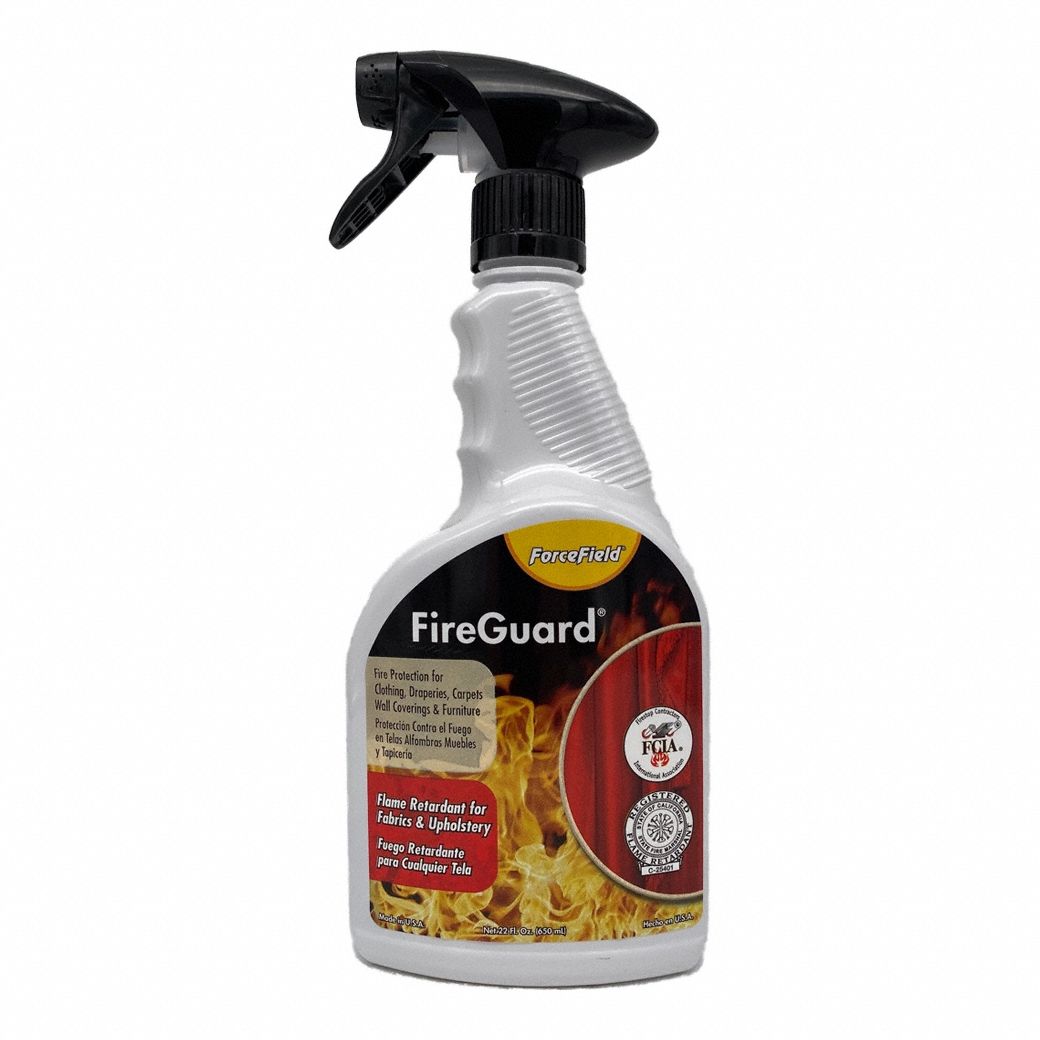 FIREGUARD, Fire Retardant, Fabric, Fire Retardant Spray - 45EK74