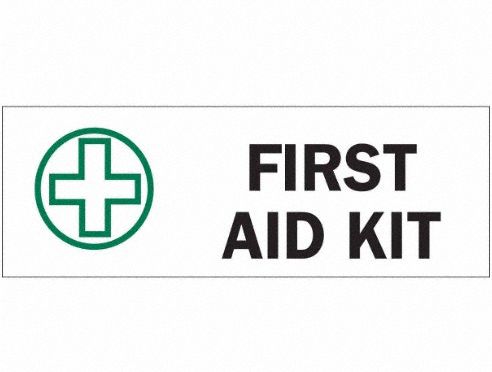 First Aid Kit Sign