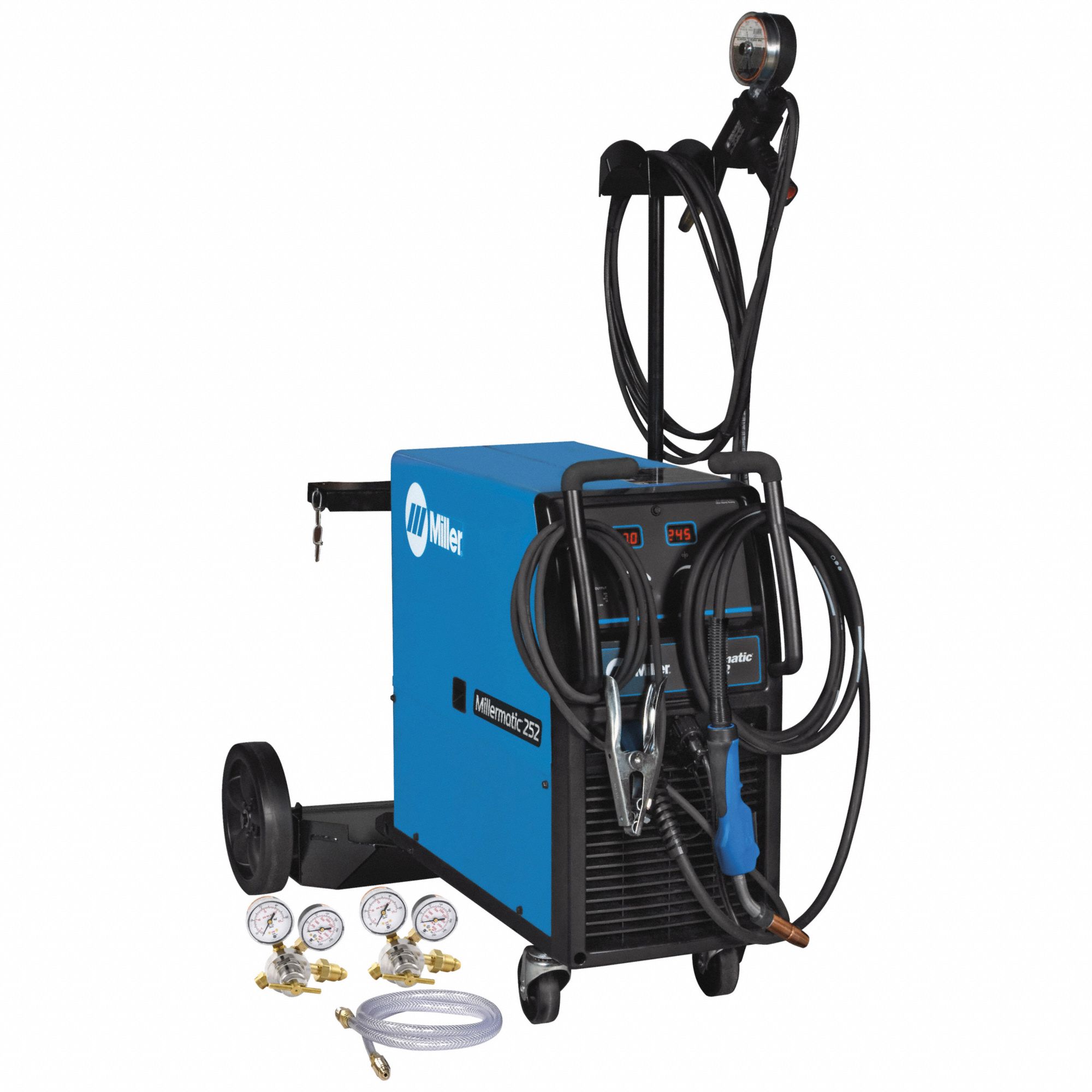 MIG WELDING PACKAGE, MILLERMATIC 252, MIG/ALUMINUM PACK WITH RUNNING GEAR, 30 TO 300 A
