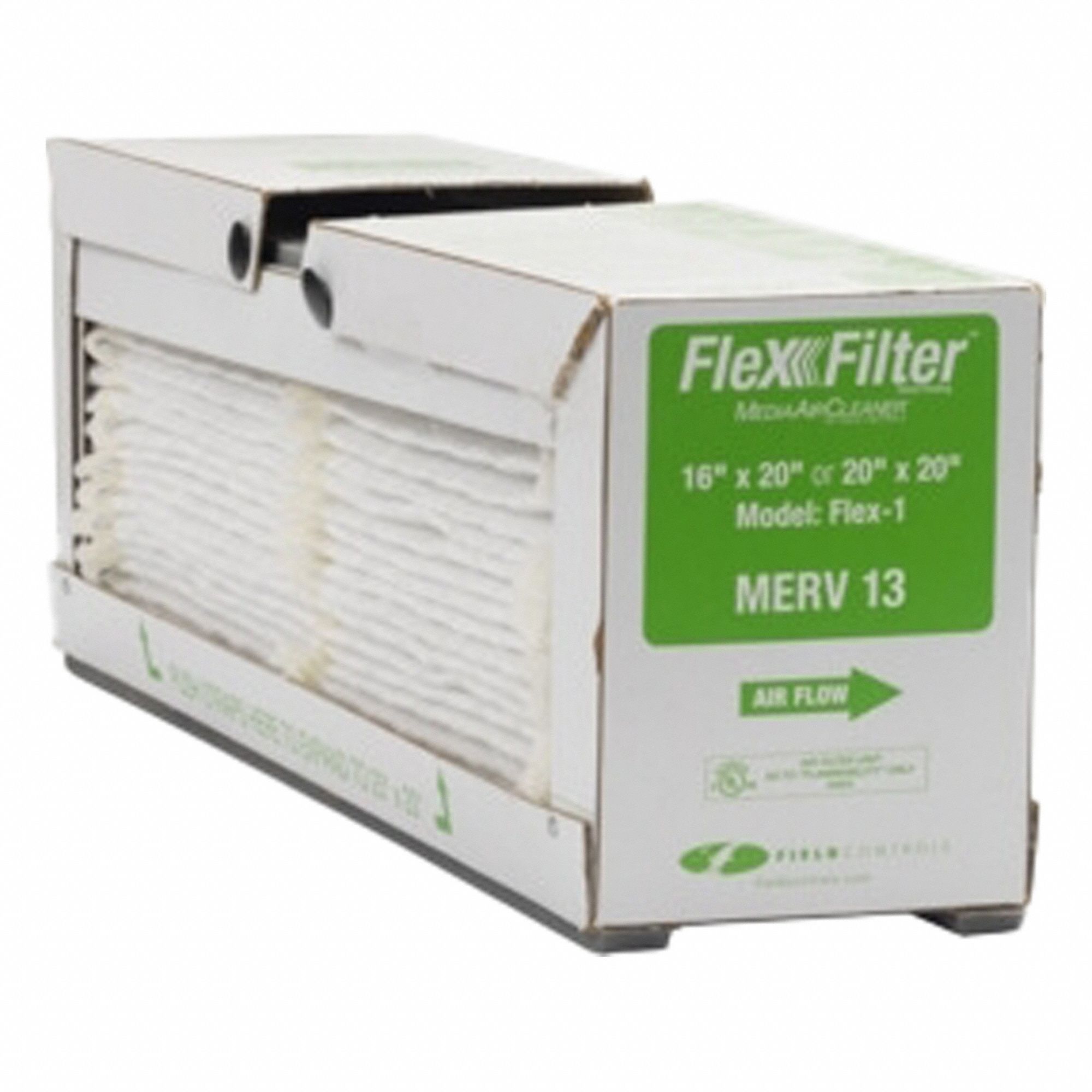 Air Filter: 4YA30/4YA35, 833 cfm Airflow - Max, 16 in x 20 in x 5 in, 6 PK