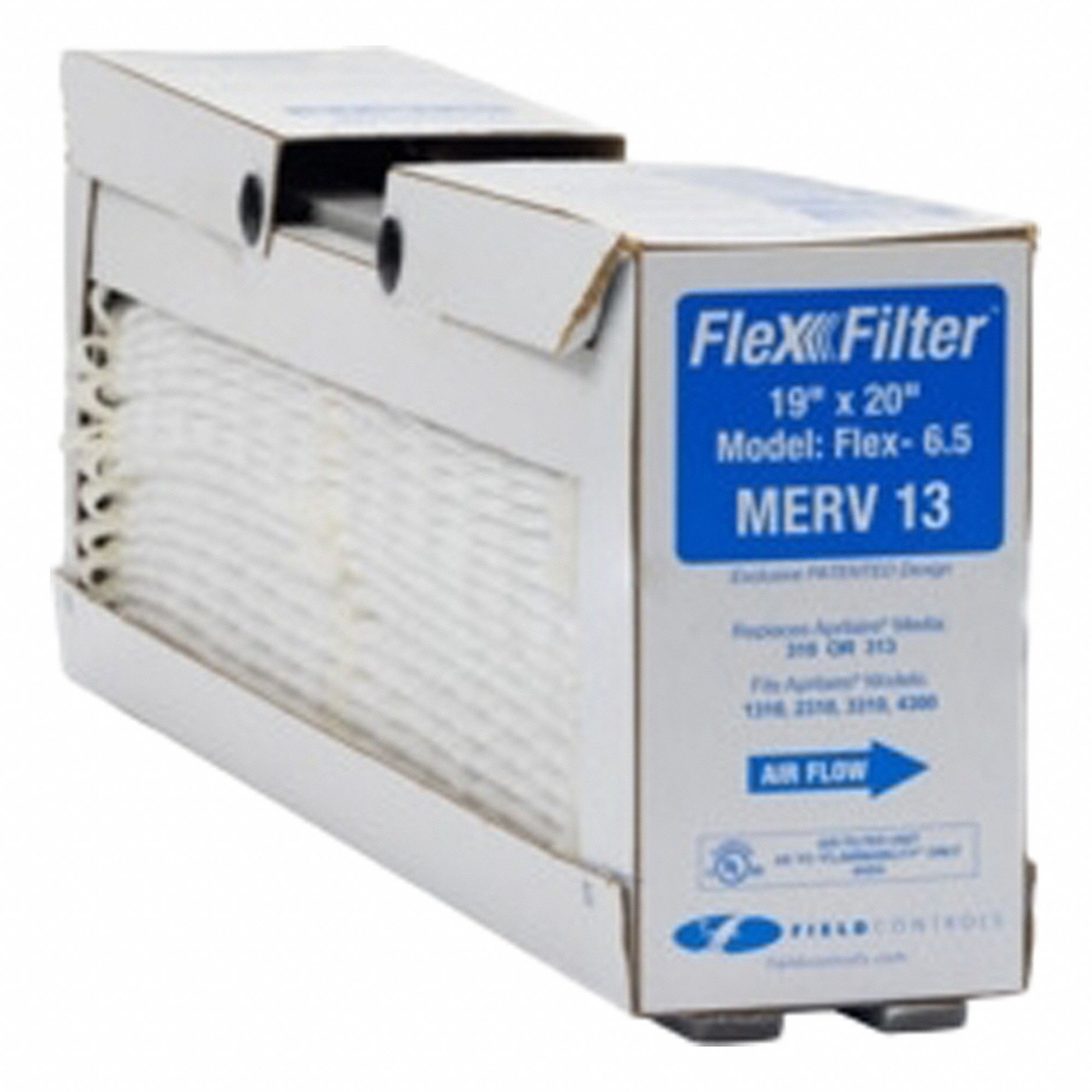 Air Filter: 1310/2310/310/313/3310/4300, 791 cfm Airflow - Max, 6 PK