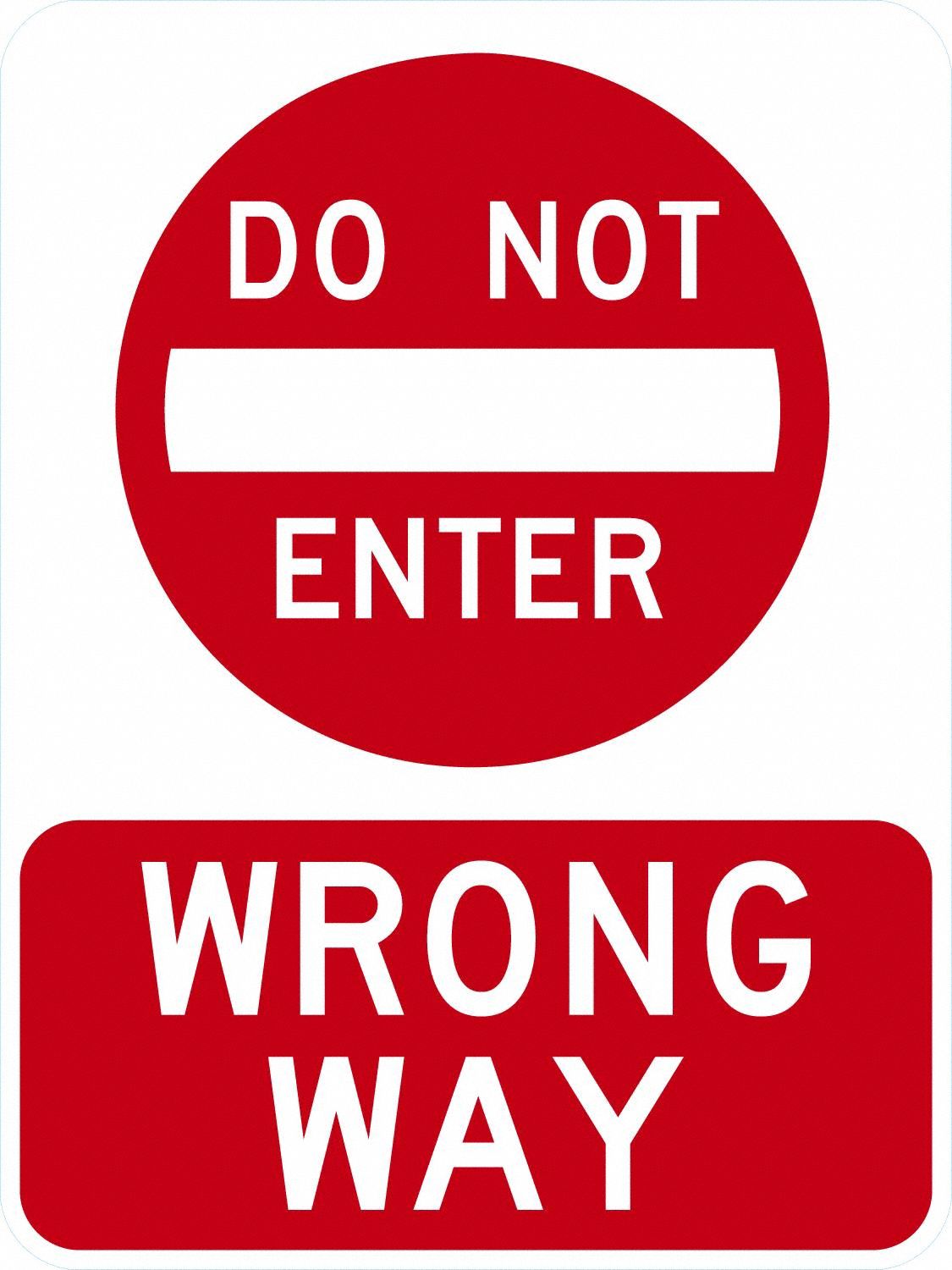 Wrong Way with Do Not