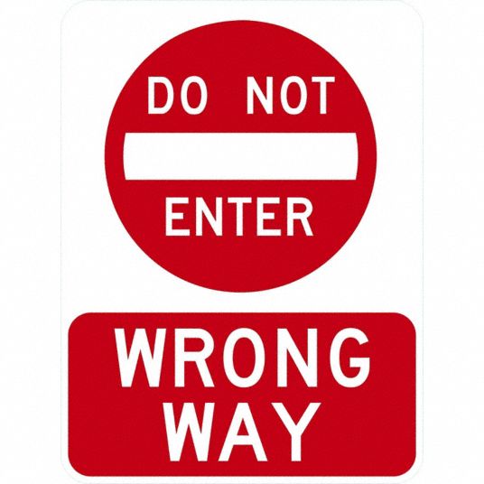18 in x 24 in Nominal Sign Size, 18 in x 24 in Nominal Sign Size (W x H ...
