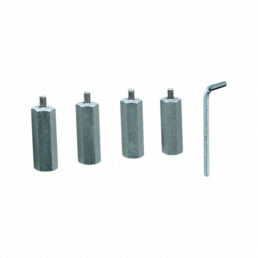 Bottle Set Attachment: Bottle Set Attachment, PTFE/Stainless Steel, (4) 1 L Bottles