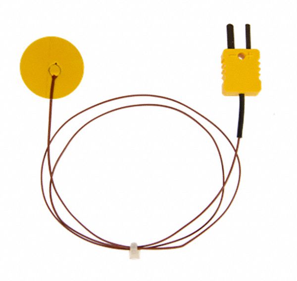 Thermocouple Surface Assembly: Bare Wire Thermocouple, 500°F Max Temp °F, 260°F Max Temp °C