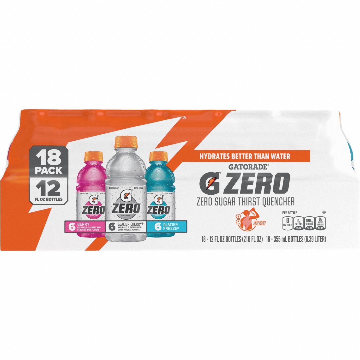 Sugar-Free Sports Drinks 12 oz PK18