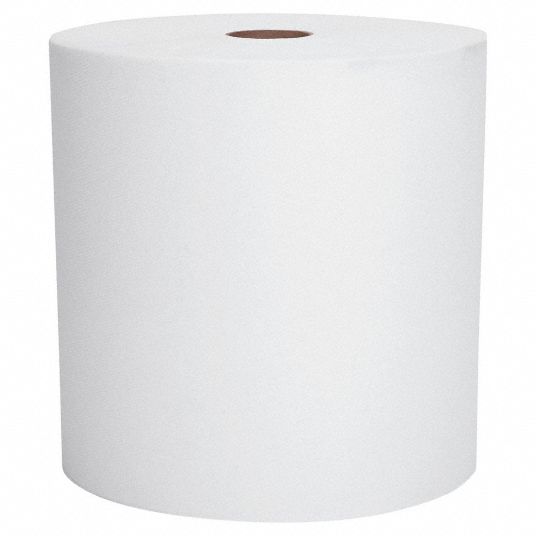 KIMBERLY-CLARK PROFESSIONAL, White, 7 7/8 in Roll Wd, Paper Towel Roll ...