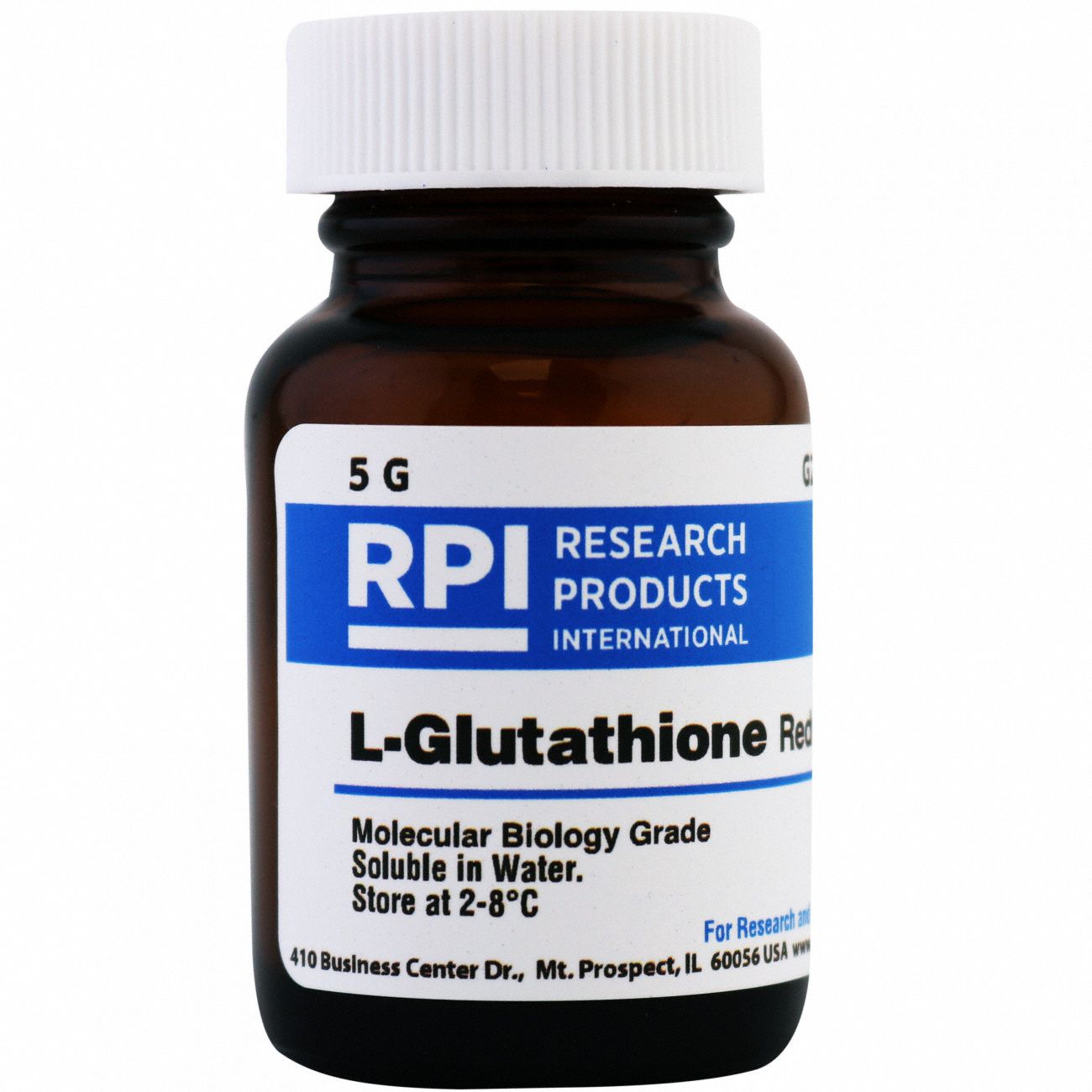 L-Glutathione, Reduced, Free Acid, 5g