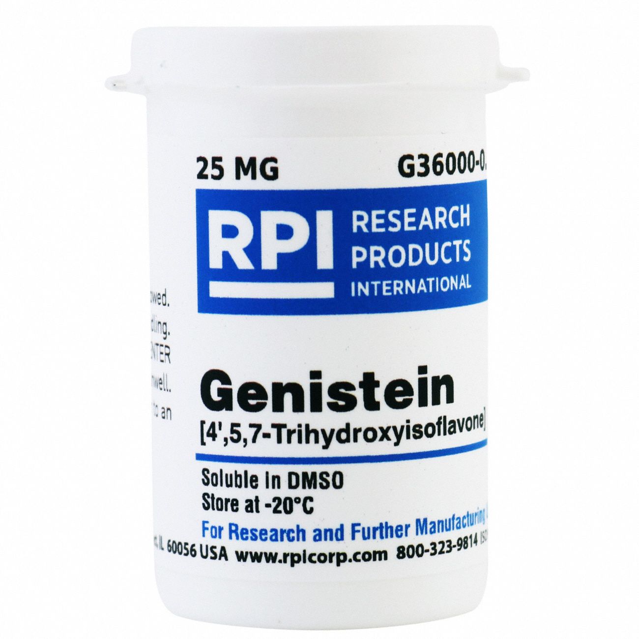 Genistein, 25mg, Powder