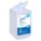HAND SANITIZER, FOAM, MOIST, 1 L, 6 PK