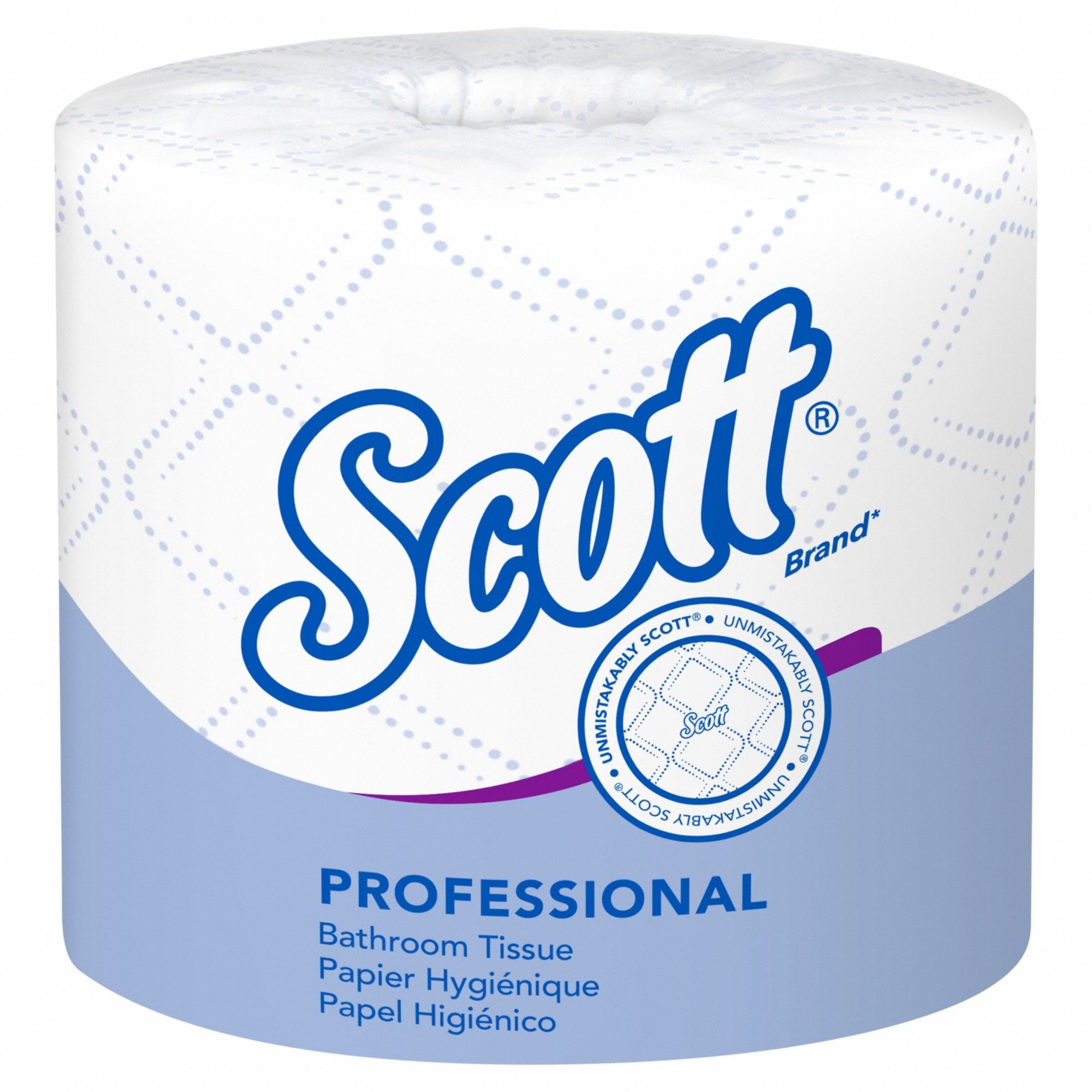 Toilet Paper Roll 550 White PK80