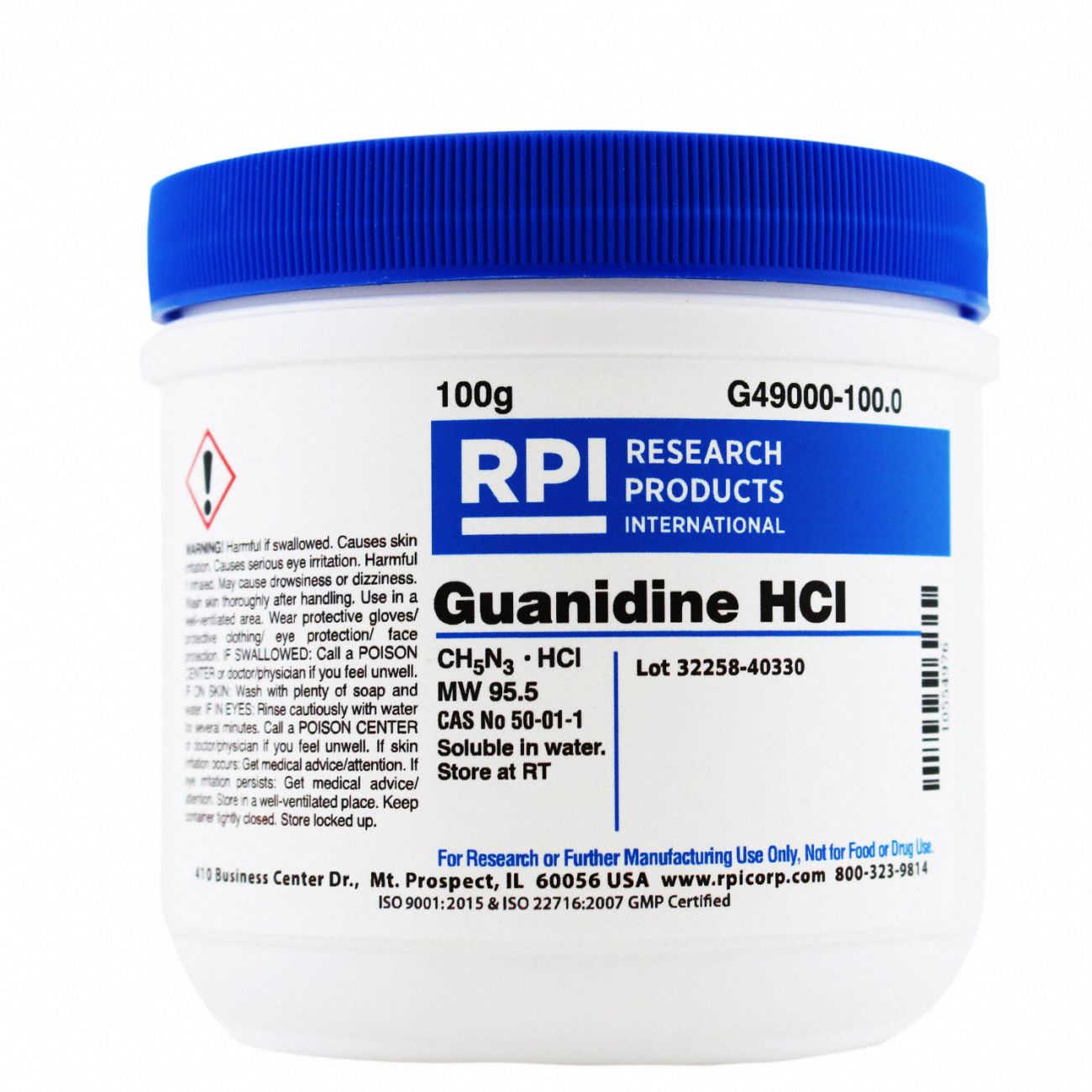 Guanidine Hydrochloride, 100g