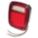 STOP/TURN/TAIL LIGHT, LED, STOP LIGHT, RED, SQUARE, 6¾ IN OVERALL H, 5¾ IN OVERALL W