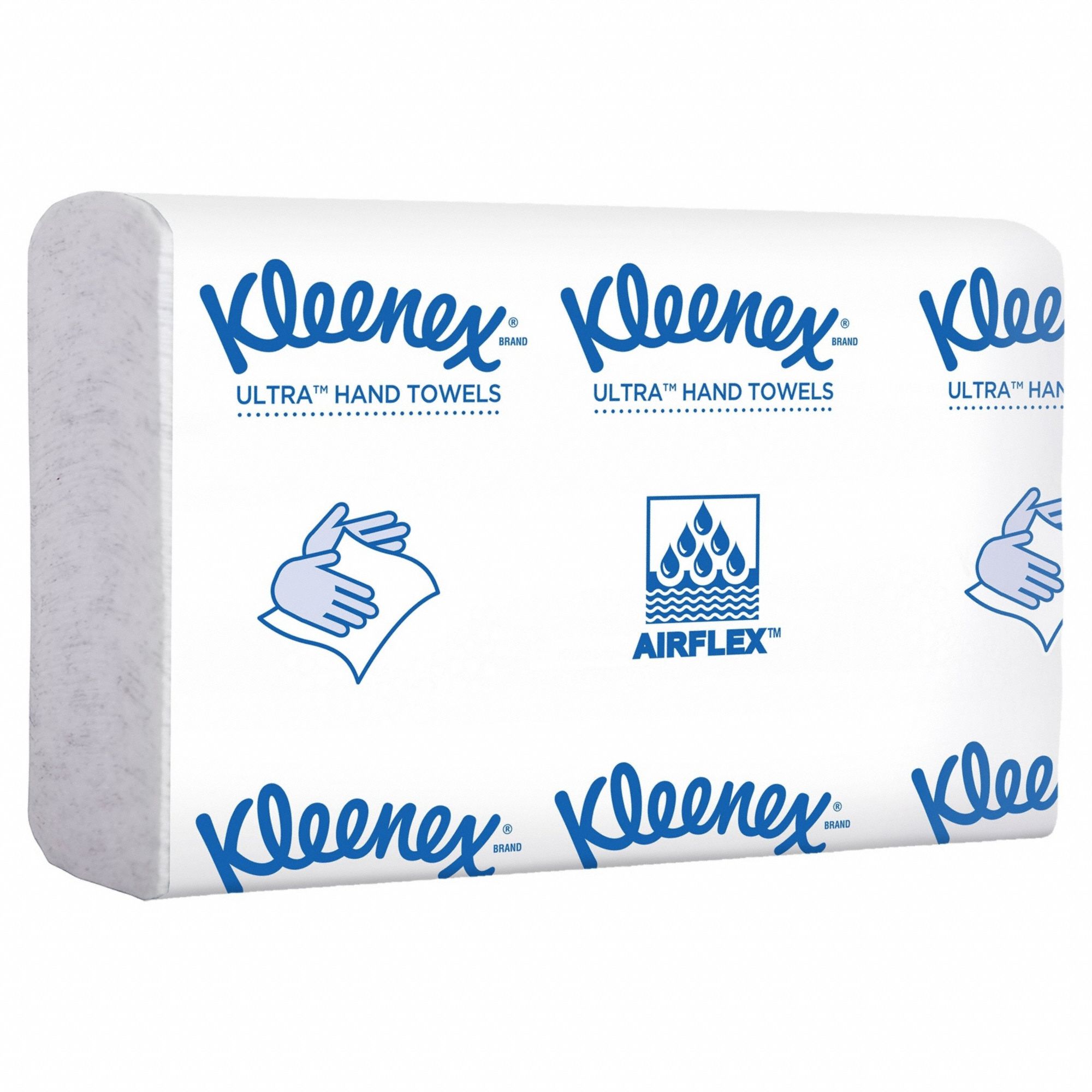 PAPER TOWEL SHEETS, WHITE, SHEET SIZE 8 X 9½ IN, 150 SHEETS, 2 PLY, KLEENEX, 16 PK