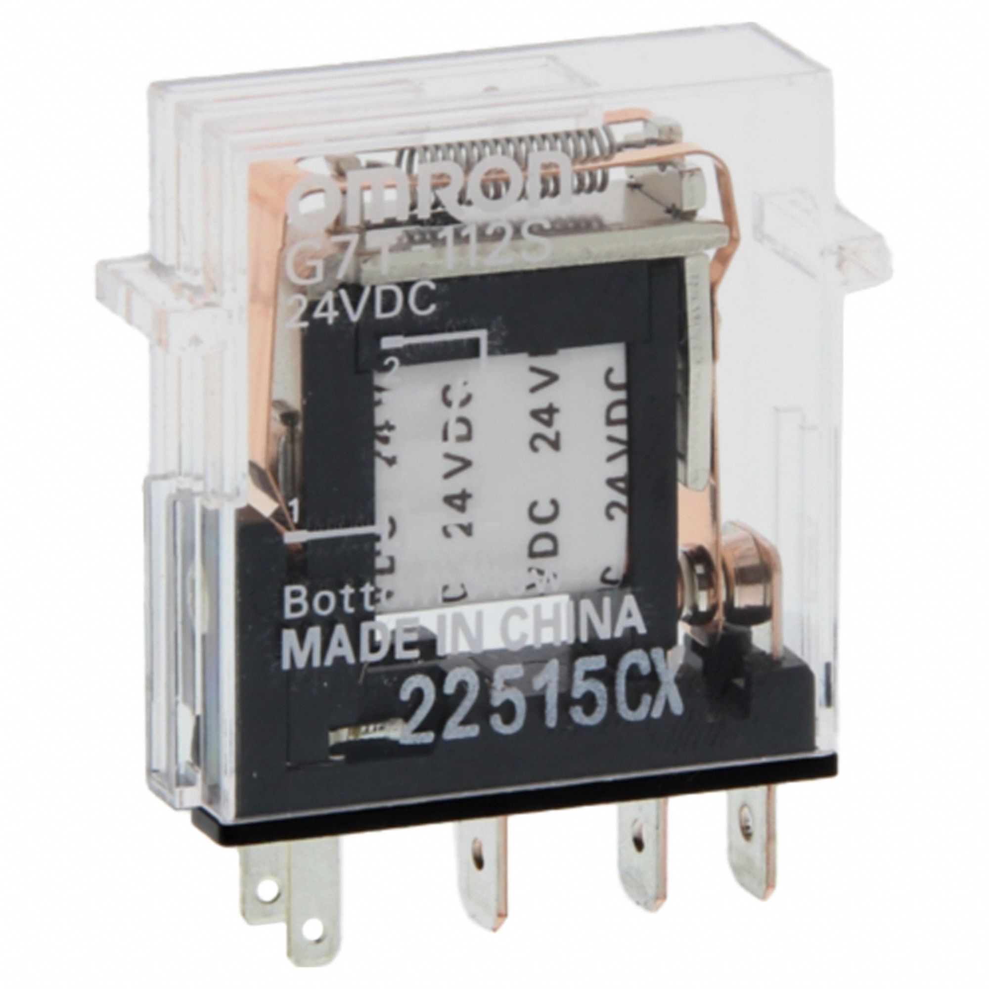 Safety Relays: Socket Mounted, 12V DC/24V DC, 5 Pins/Terminals, SPDT