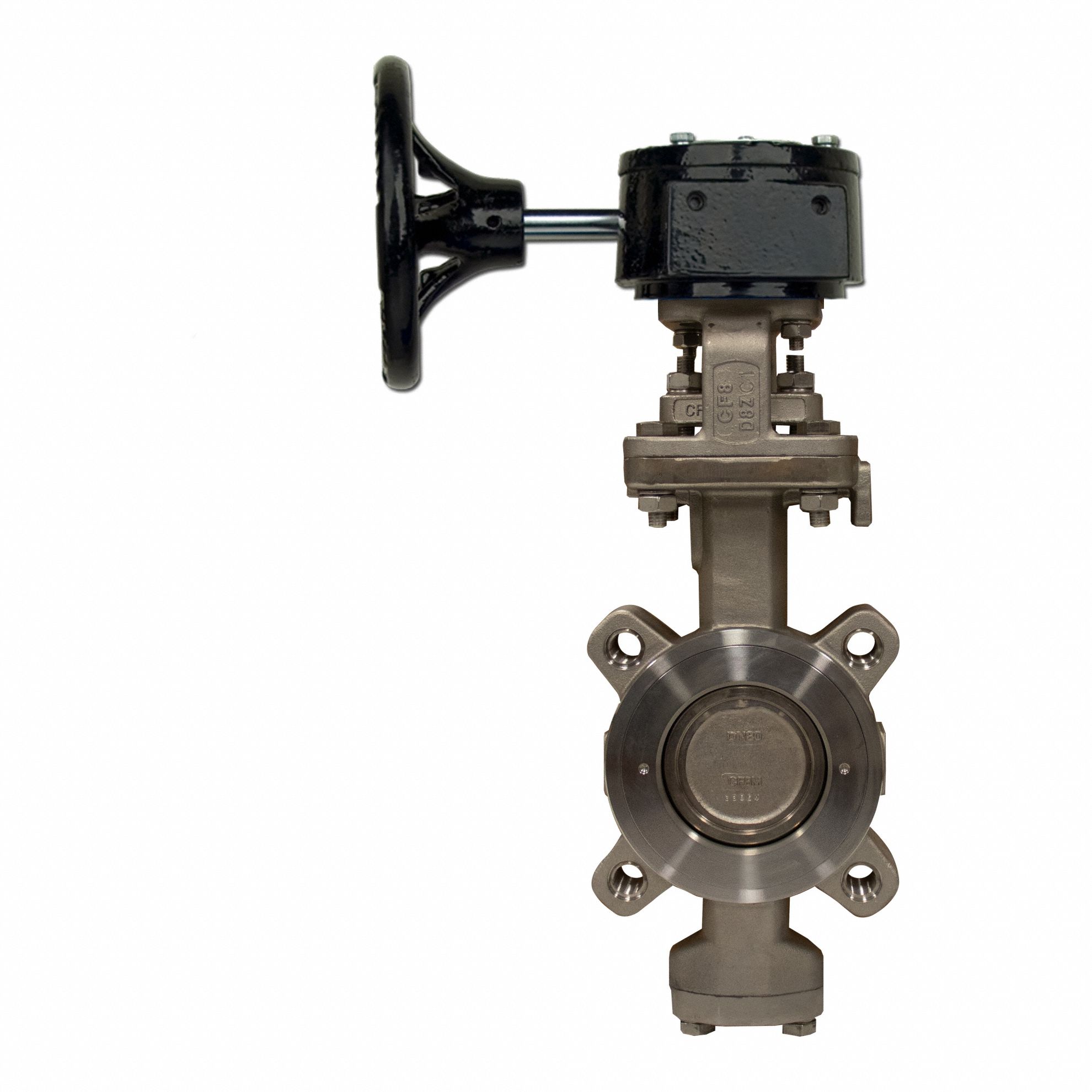Butterfly Valve: For Combustible Gases/Corrosive Chemicals/Natural Gas/Steam/Water Media, Lug