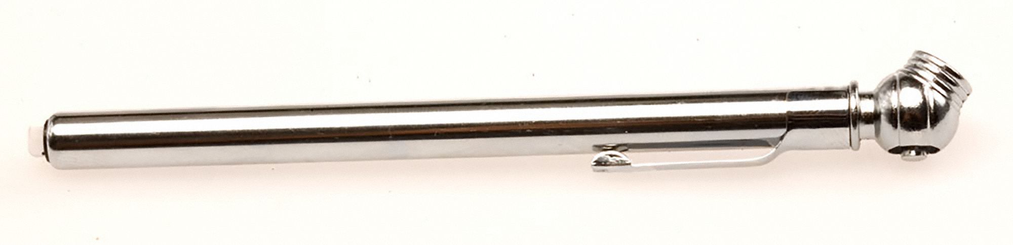 PENCIL TIRE PRESSURE GAUGE, TIRE PRESSURE GAUGE, PENCIL, 1 PSI PRESSURE INCREMENTS, BRASS