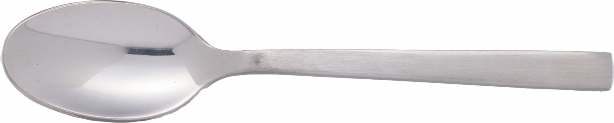 Teaspoon: Gallery, 18/0, Stainless Steel, 6 1/4 in Overall Lg, Silver