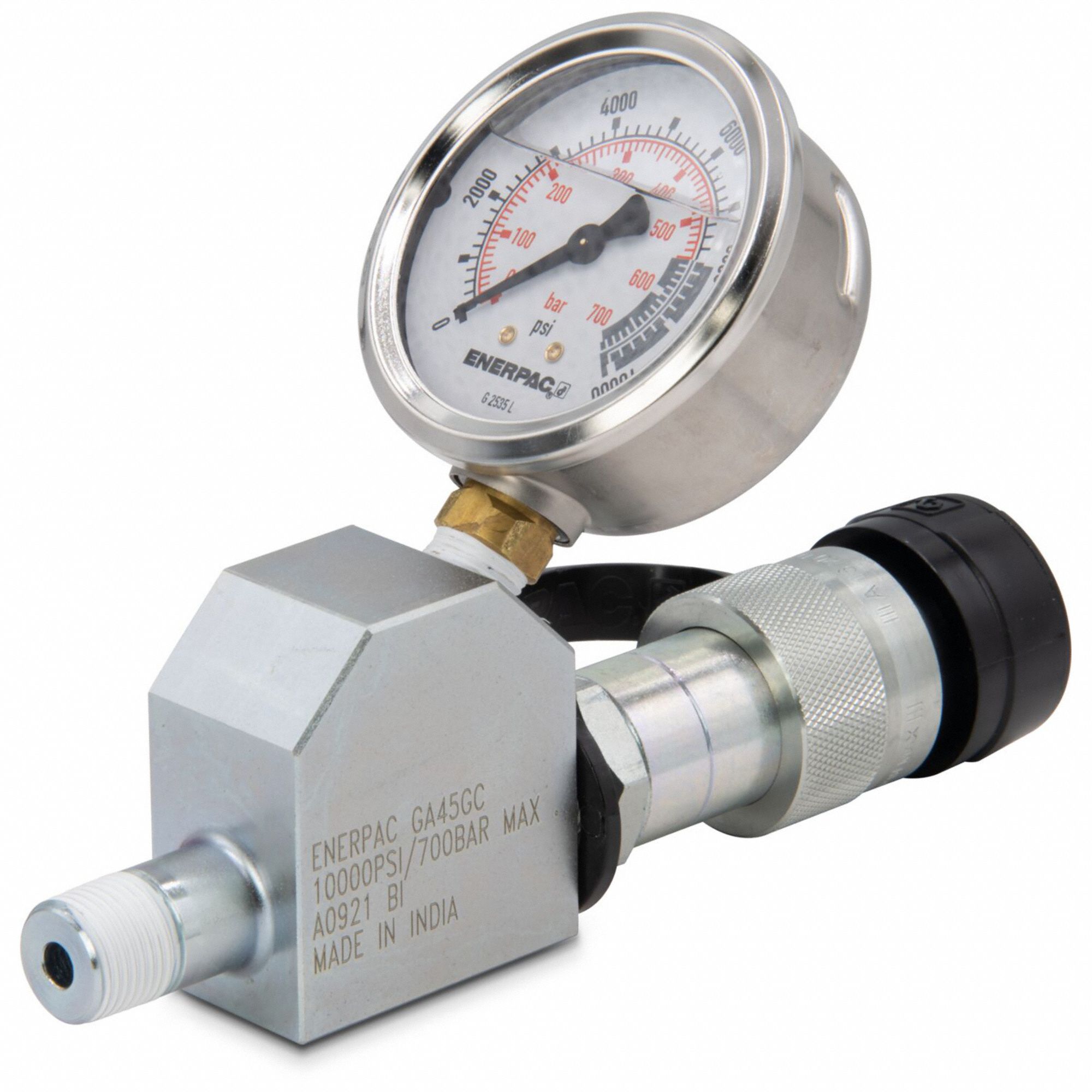 ENERPAC Gauge Adapter Assembly 800TN4GA45GC Grainger