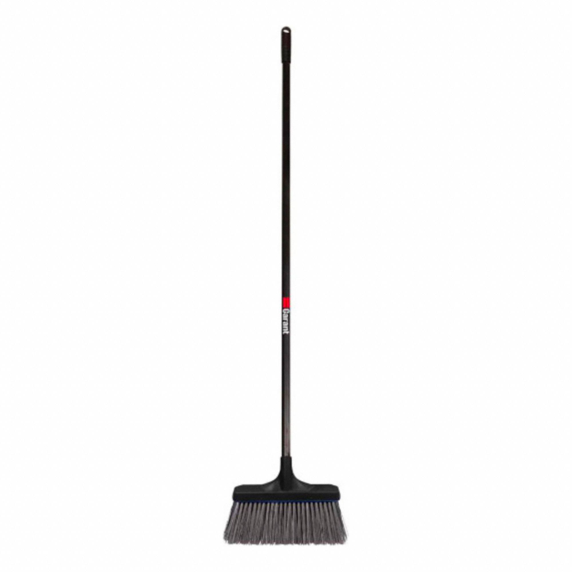 BROOM,13 IN SWEEP,STEEL,55 IN HANDLE