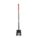 SHOVEL, SQUARE POINT, LONG HANDLE, 61-1/2 X 9-1/2 IN, STEEL/WOOD