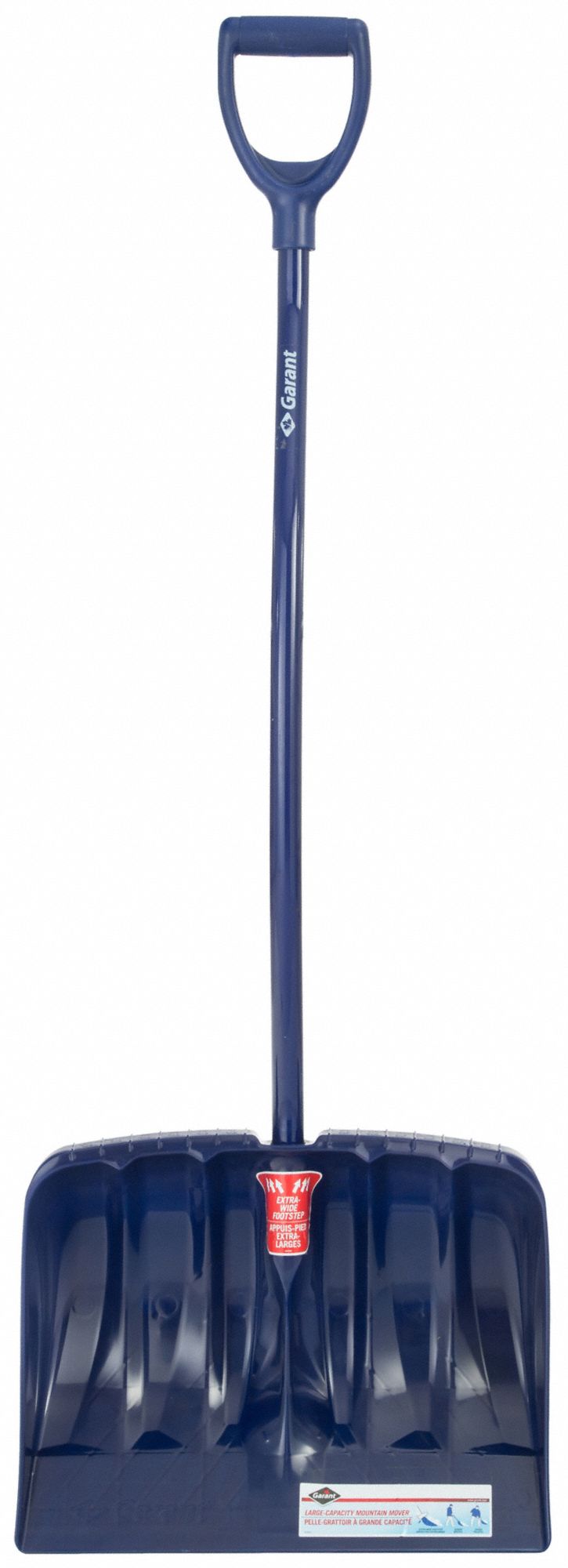 GARDEN HOE, BLADE 4 X 6 1/2 IN, HANDLE 56 1/2 IN, WOOD AND METAL