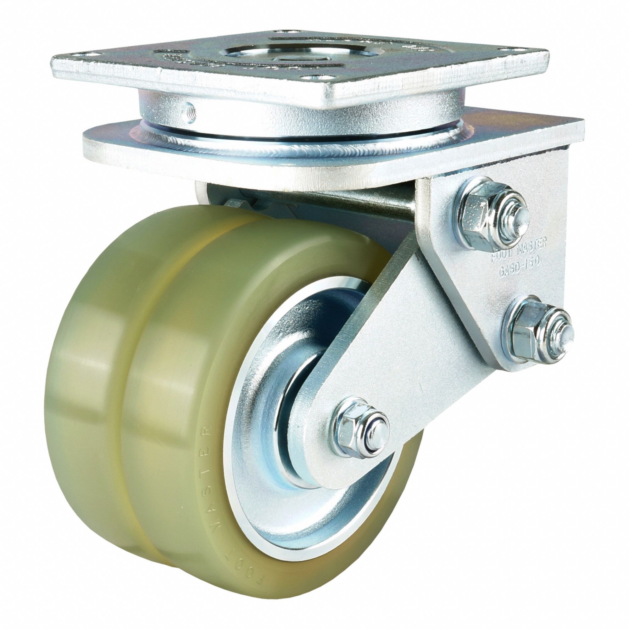 AGV and AMR Swivel Plate Caster 1388lb