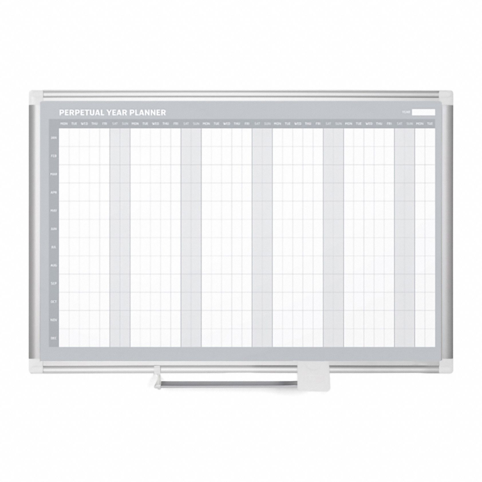 DRY ERASE BOARD,38 IN H,50 IN W,MATTE