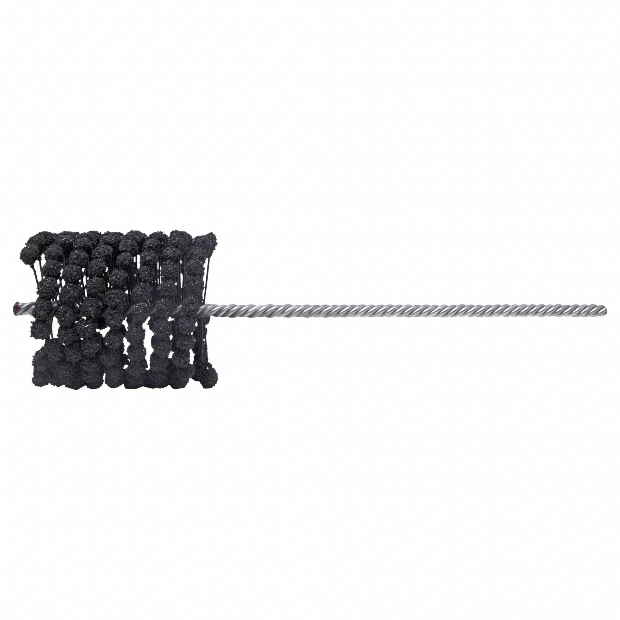 Flexible Cylinder Hone: For 3-1/2 in Bore, 3 1/2 in Hone Lg, Silicon Carbide, 40 Grit