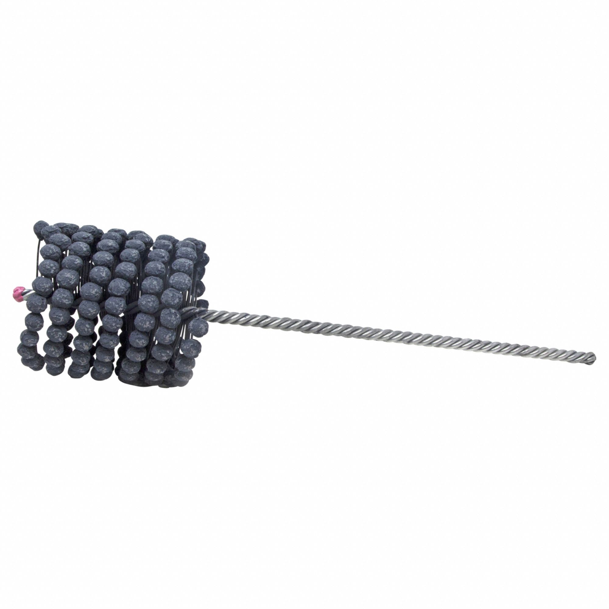 Flexible Cylinder Hone: For 3-1/2 in Bore, 3 1/2 in Hone Lg, Silicon Carbide, 600 Grit