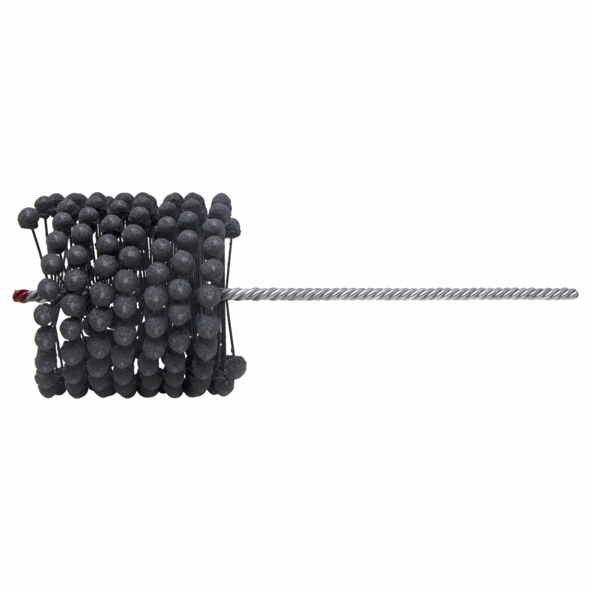 Flexible Cylinder Hone: For 3-3/4 in Bore, 3 1/2 in Hone Lg, Silicon Carbide, 180 Grit