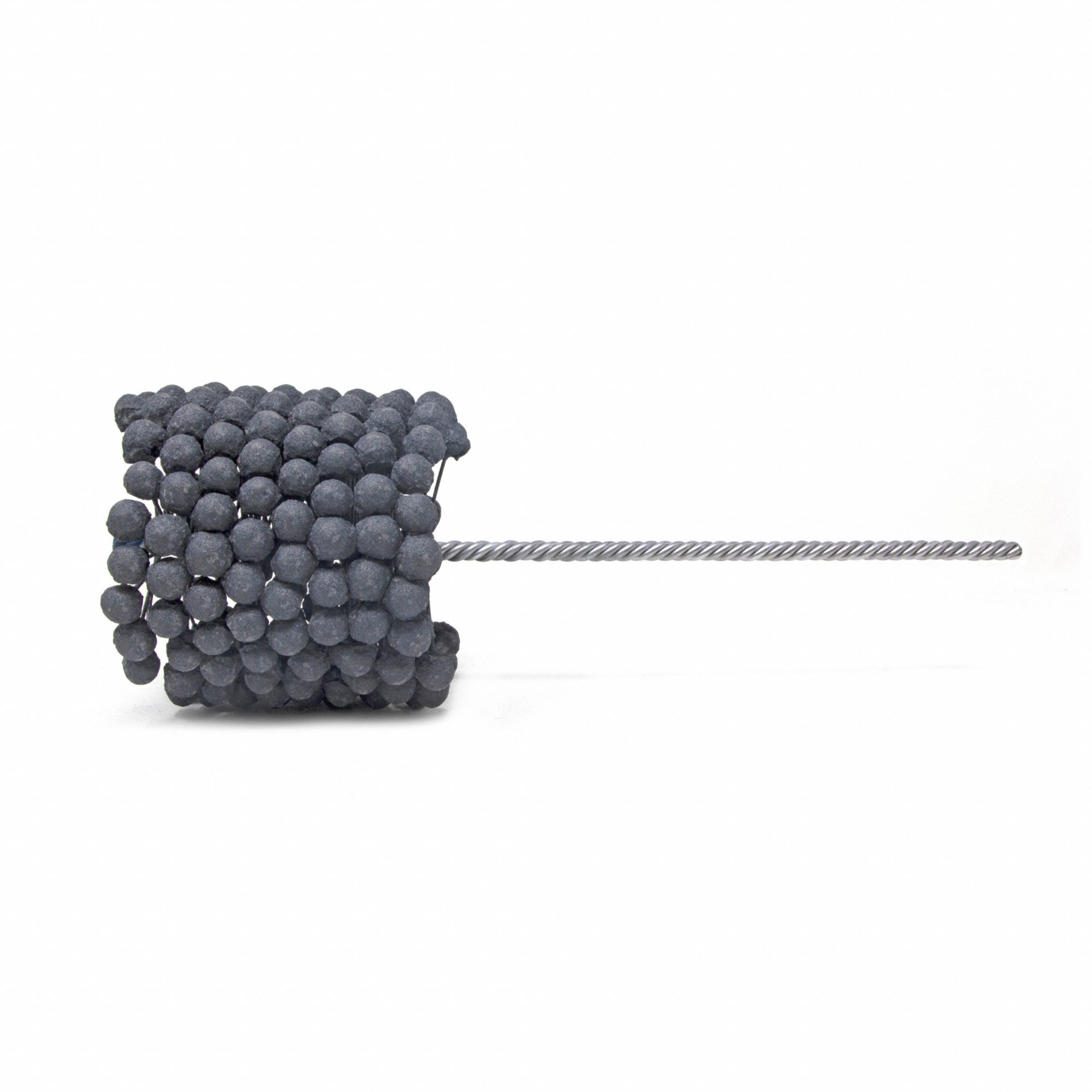 Flexible Cylinder Hone: For 4-1/8 in Bore, 4 in Hone Lg, Silicon Carbide, 240 Grit