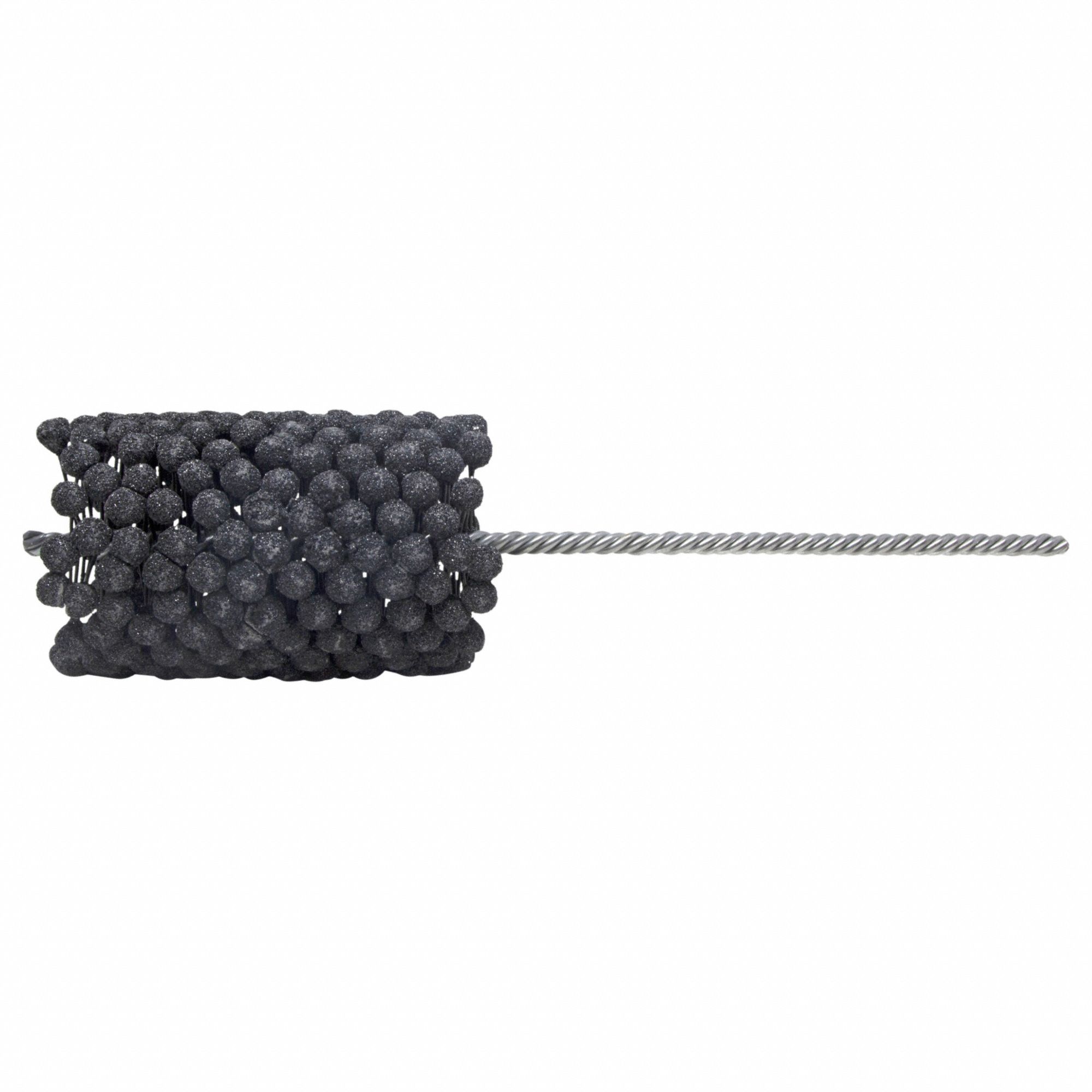 Flexible Cylinder Hone: For 3 in Bore, 5 in Hone Lg, Silicon Carbide, 60 Grit, 0.31 in