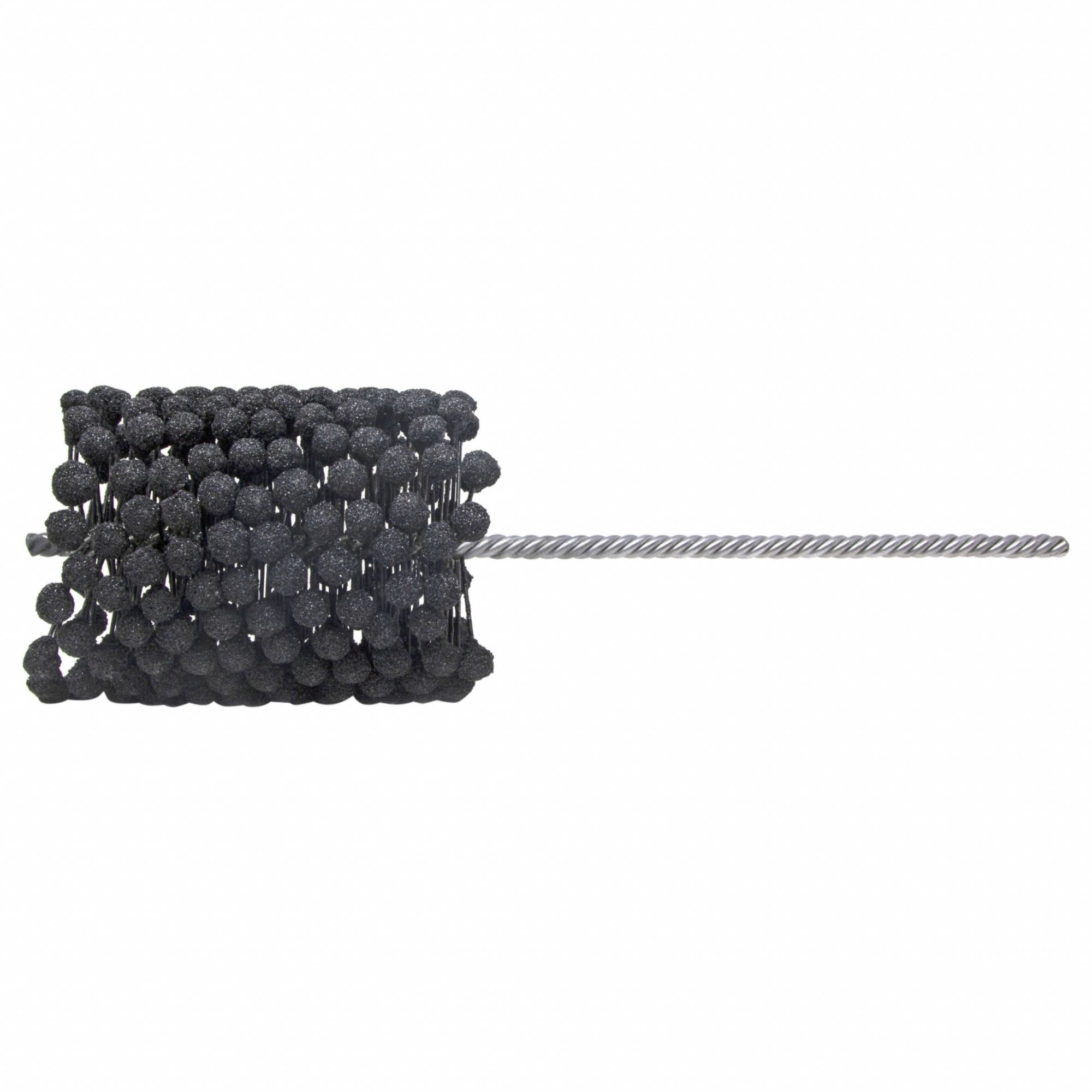 Flexible Cylinder Hone: For 3-1/2 in Bore, 5 in Hone Lg, Silicon Carbide, 60 Grit, 0.31 in