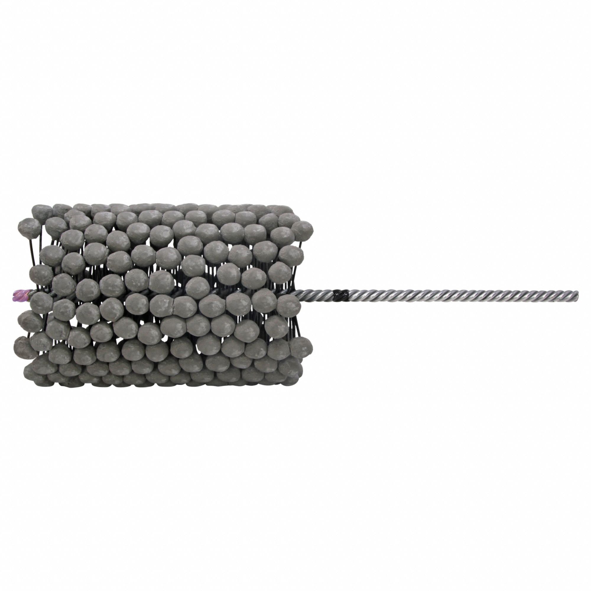 Flexible Cylinder Hone: For 3 in Bore, 5 in Hone Lg, Aluminum Oxide, 600 Grit, 0.31 in