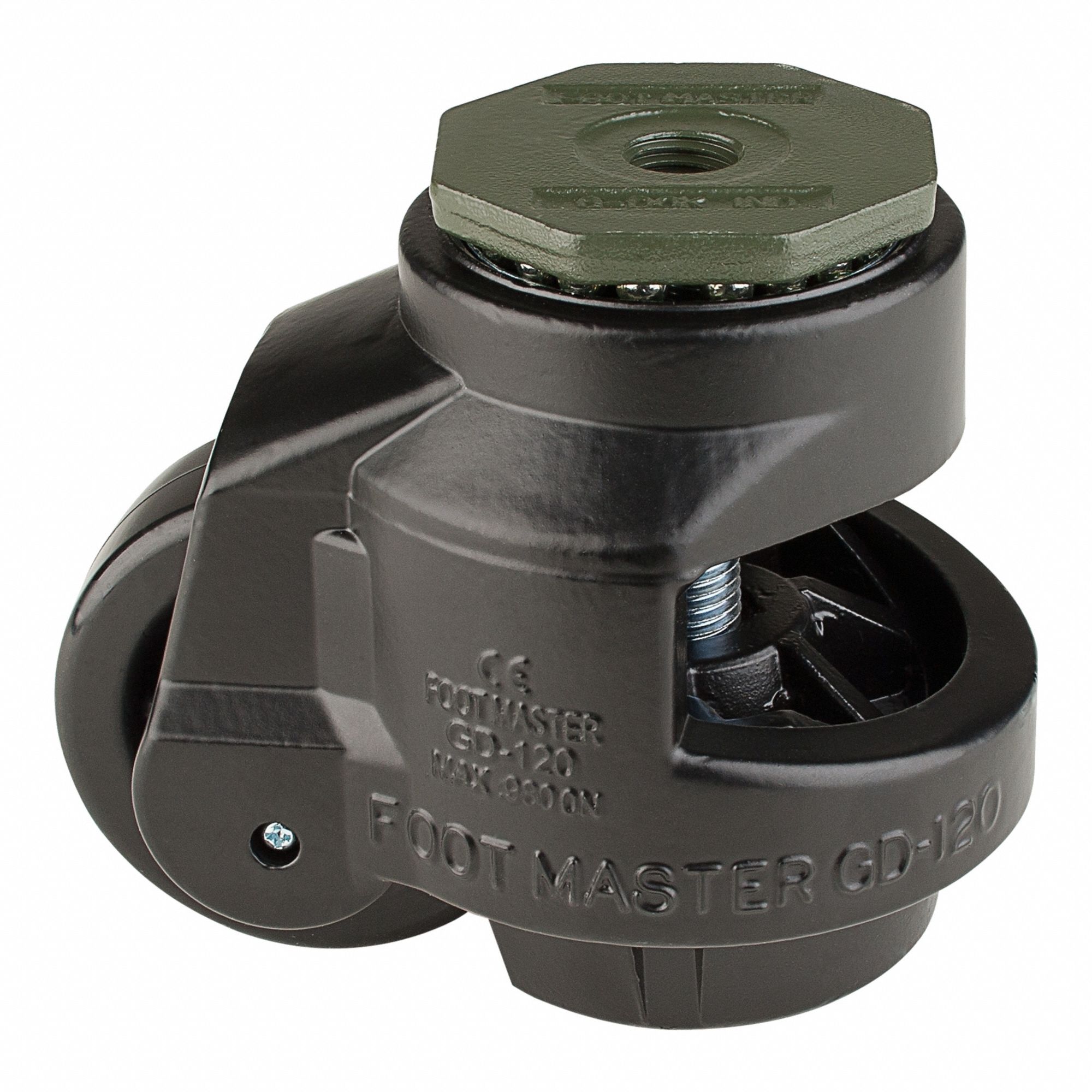 Leveling Caster Alum Swivel M16