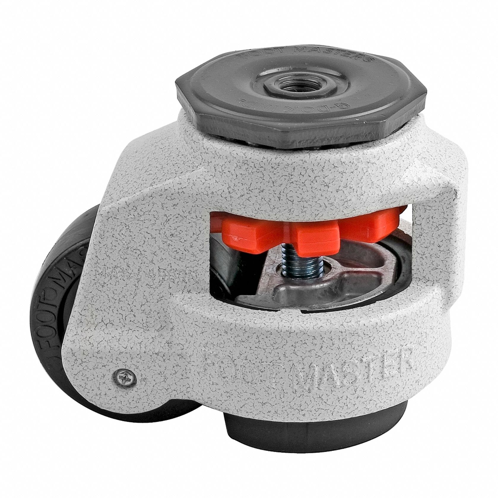 Leveling Caster Alum Swivel M12/M16