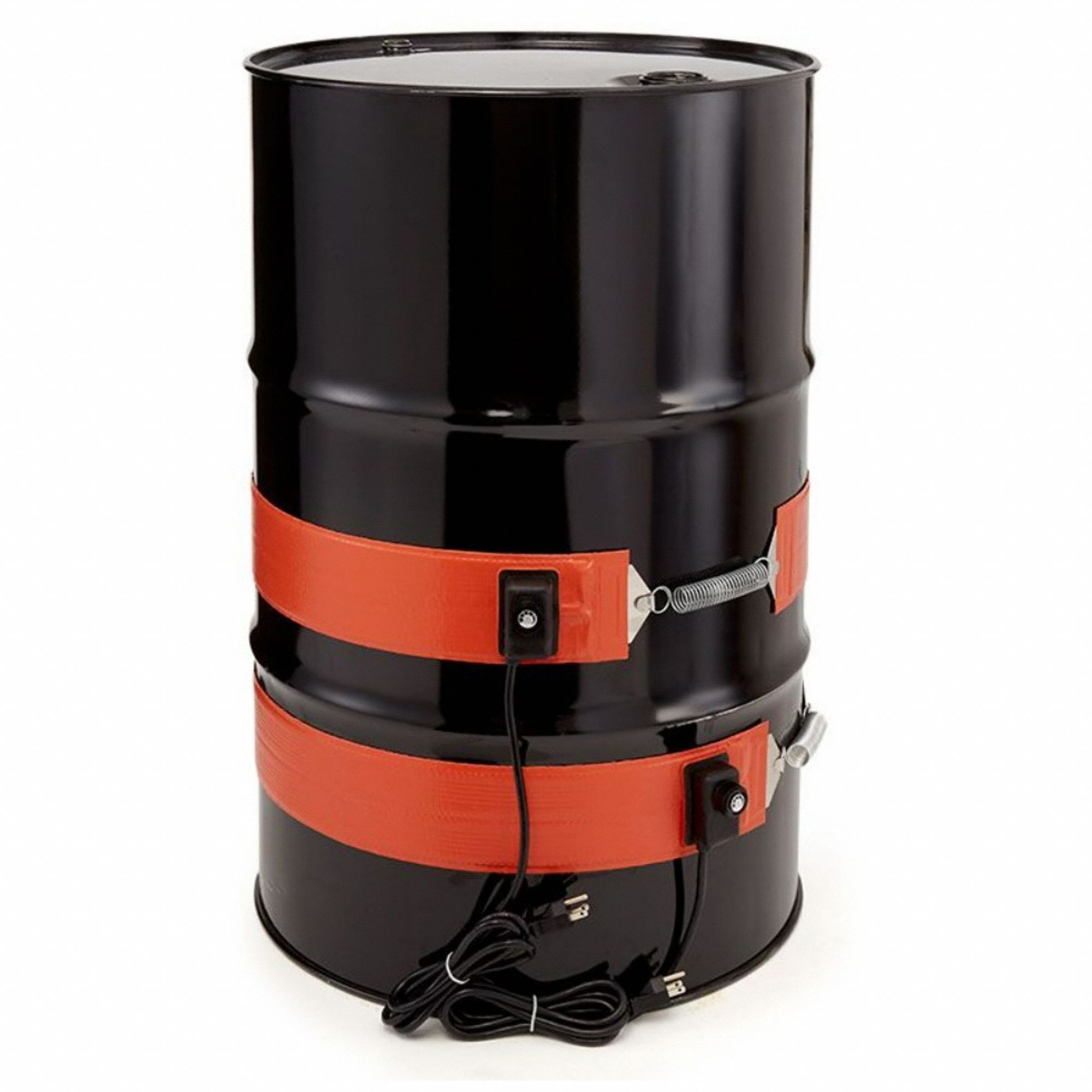 120VAC Diameter: 14-Inch Fits 15-Gallon Drums 3-Layer Reinforced Silicone Rubber W x L: 4 x 44-Inch BriskHeat DHCH11 DHCH Extra Heavy Duty Metal Drum Heater 