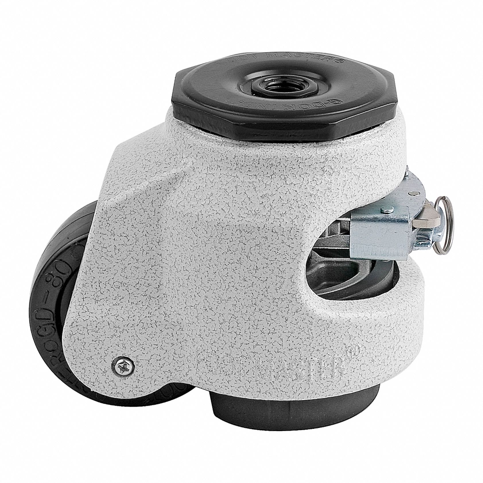 Leveling Caster Alum Swivel M12