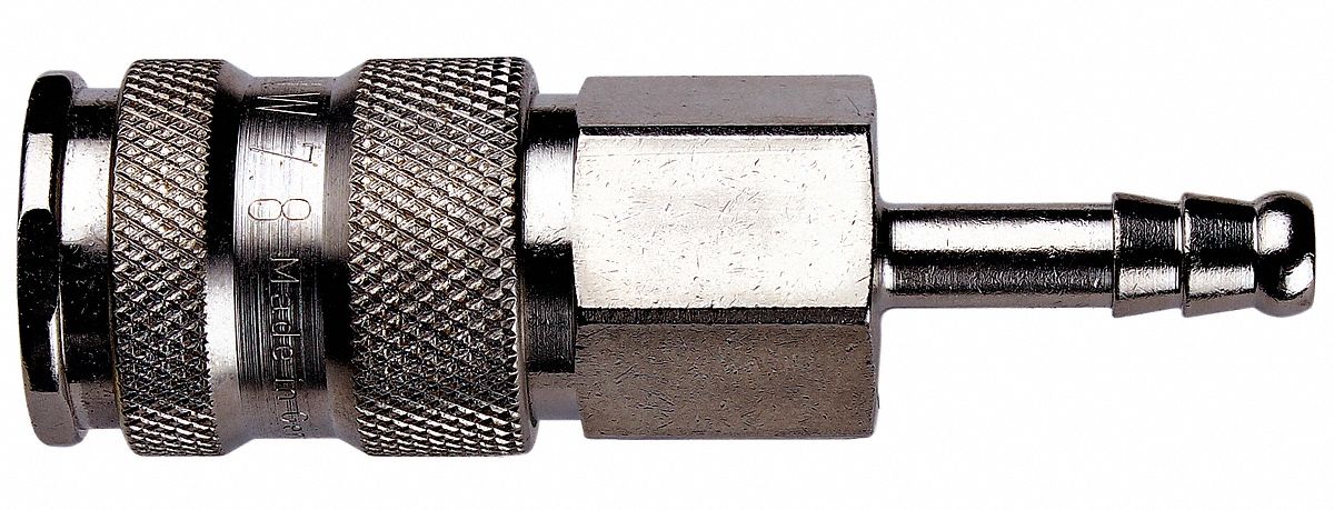 HIGH FLOW BARB CONNECTOR, 1/4" NPT MALE