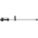 PISTOLET AIR,CHROME,140 SCFM,36PO