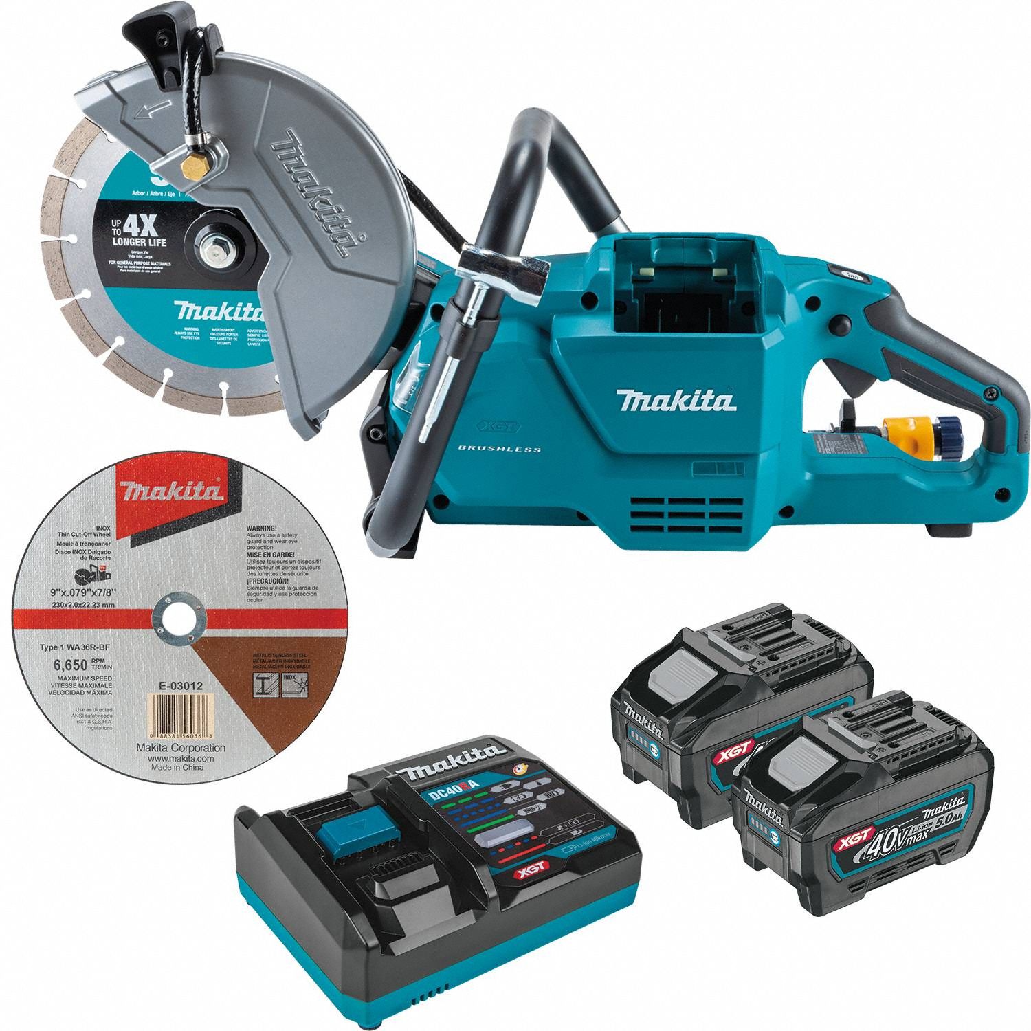 Power Cutter Kit Brushless Cordless 9 in