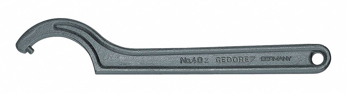 GRAY TOOLS WRENCH ADJ. HOOK SPANNER 6-1/8TO8-3 - Spanner Wrenches - GRTAHS8