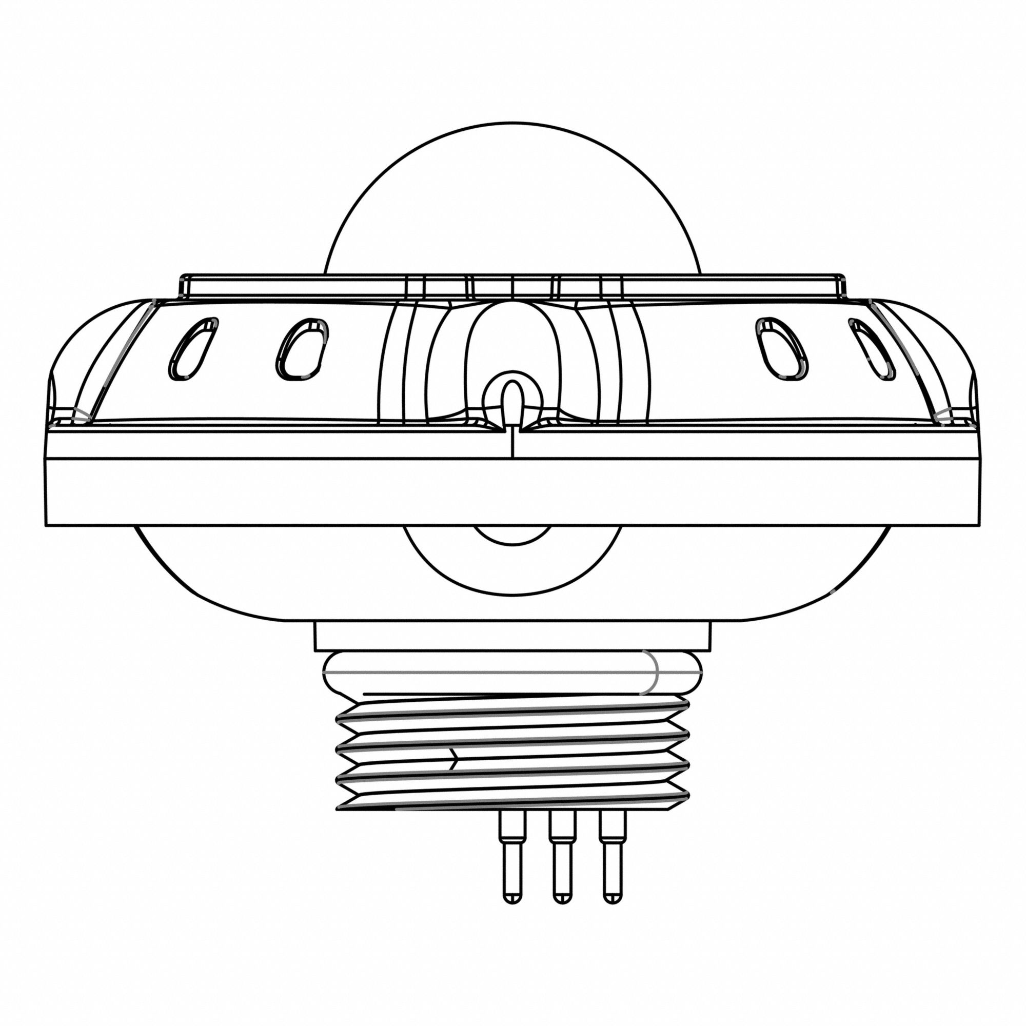 COLUMBIA PIR MOTION SENSOR,FOR CRN2 LED High Bay Fixtures