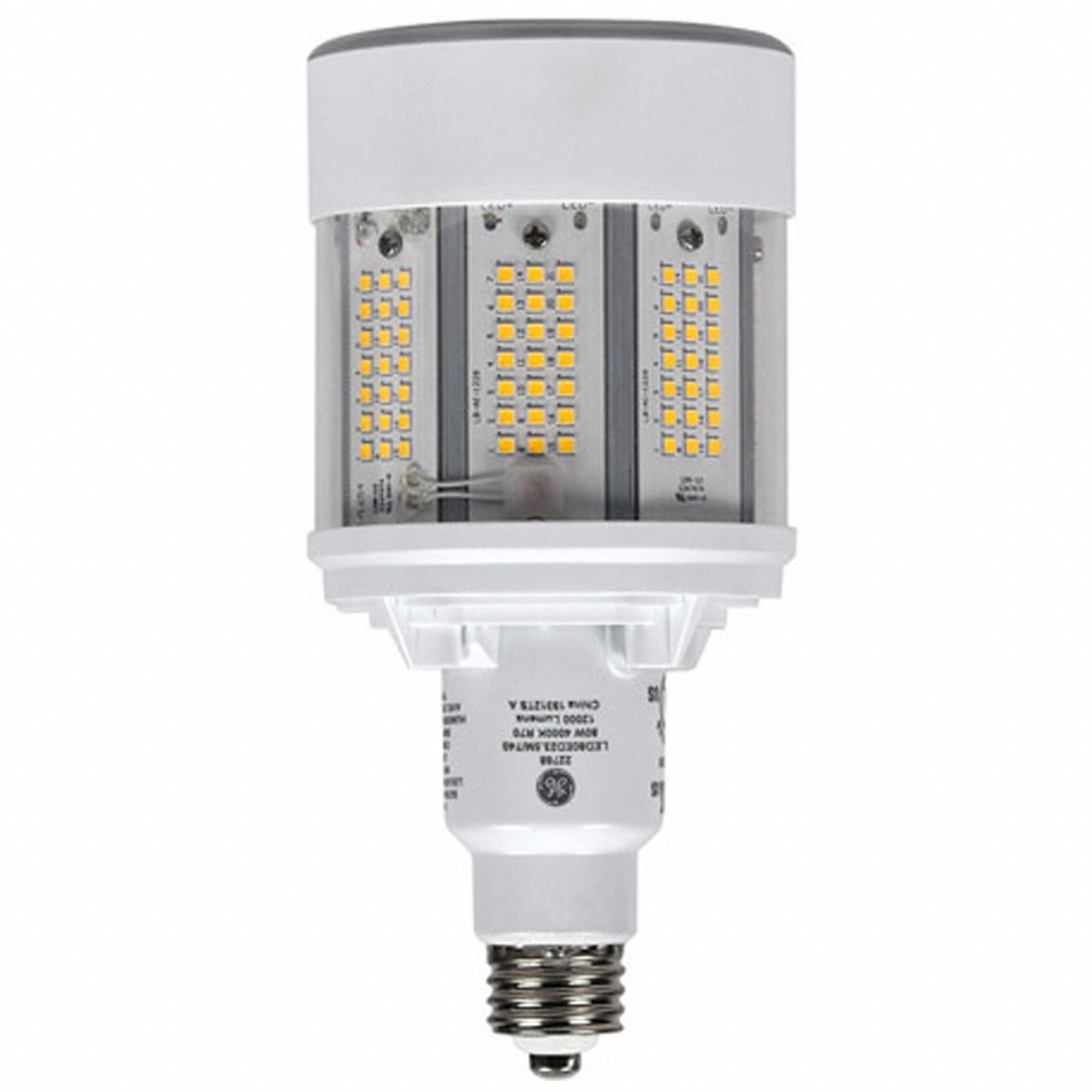 LED HID BULB, 7,500 LM, 50W, 277/480V, 4,000K, WHITE, 7.8 IN L, MOGUL SCREW (EX39), ED23-1/2