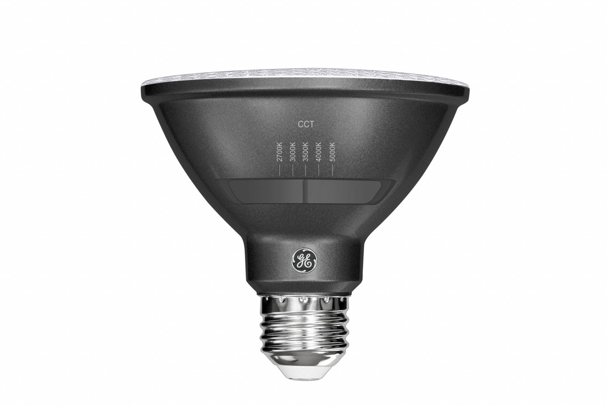 GE LAMPS LED: Medium Screw (E26), LED, (PAR) Parabolic Aluminized Reflector, PAR30, 10 W Watt, Clear (MPN LED10DP30B/9SC/BC). Key specifications — attr233510: PAR30; attr233525: 120 V AC; attr233549: Clear; attr518949: 3500K; attr239859: GE LAMPS.