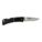 FOLDING KNIFE, 2 IN BLADE L, 2 1/2 IN CLOSED L, 4 1/2 IN OVERALL L, PLASTIC, STRAIGHT